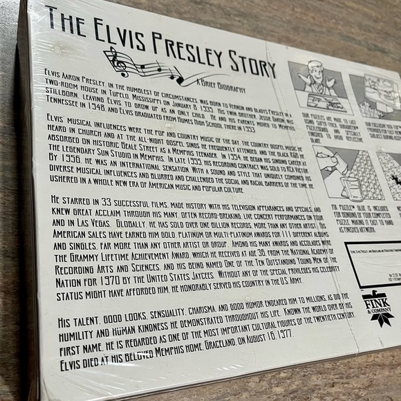 New Sealed Elvis The Graceland Collection 1000 puzzle - Picture 10 of 14